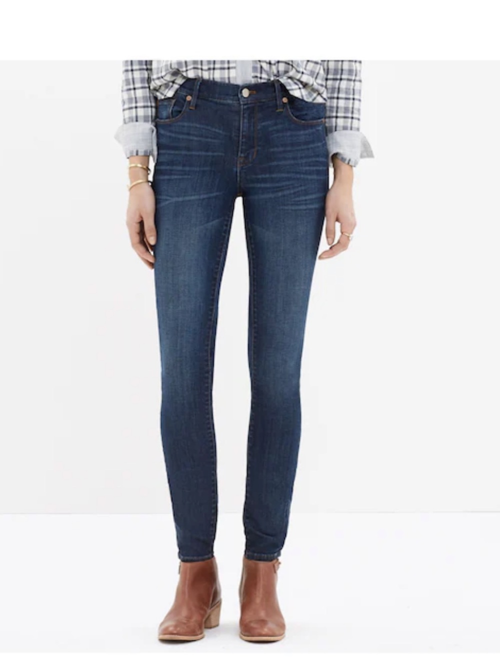 Maxwell High Riser Skinny Denim Jeans Sz 32